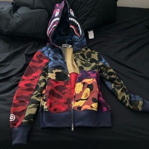 Multi-Color Bape Full Zip Up